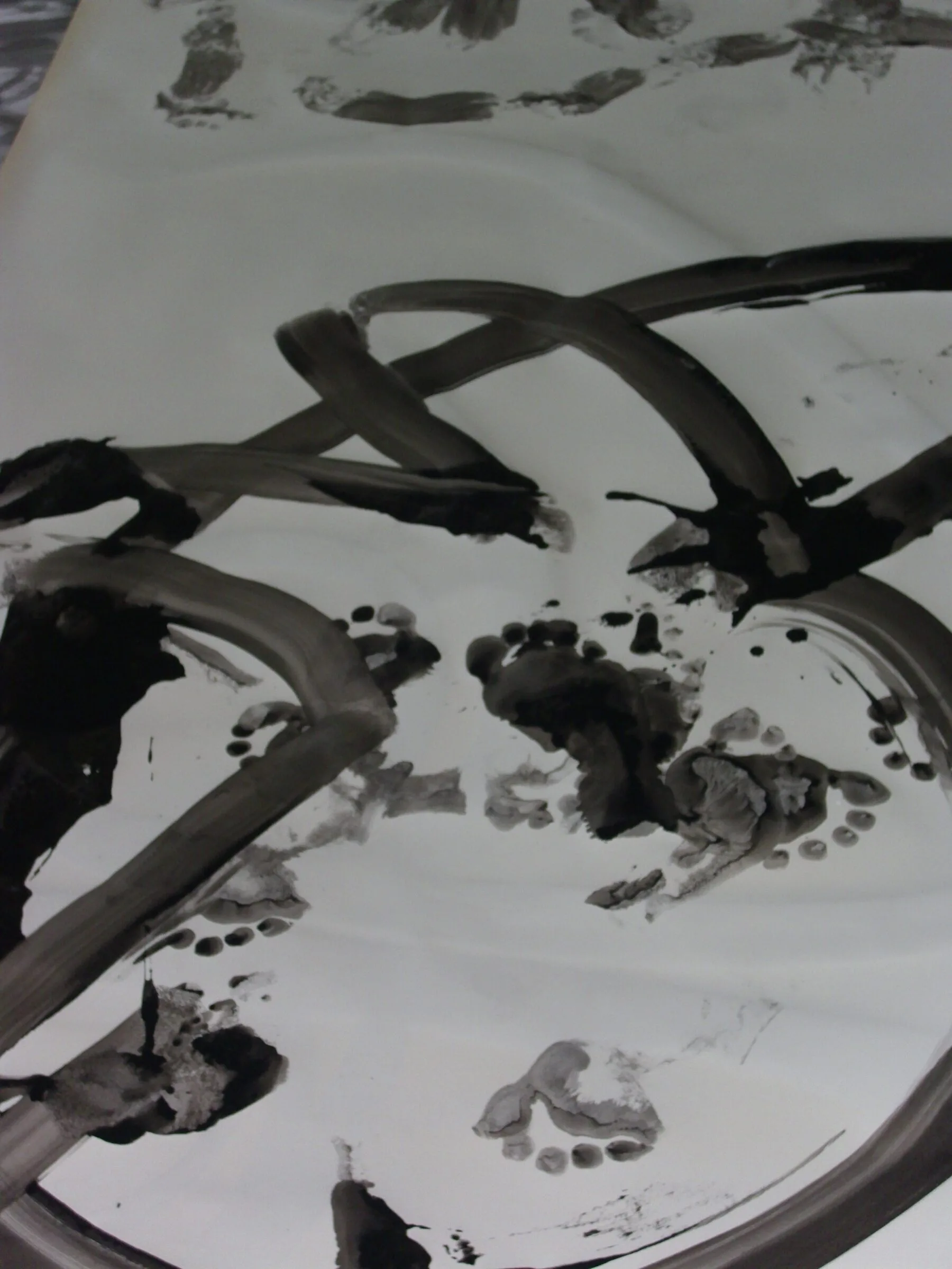 Taiji-Kalligraphie — Bewegungsspur